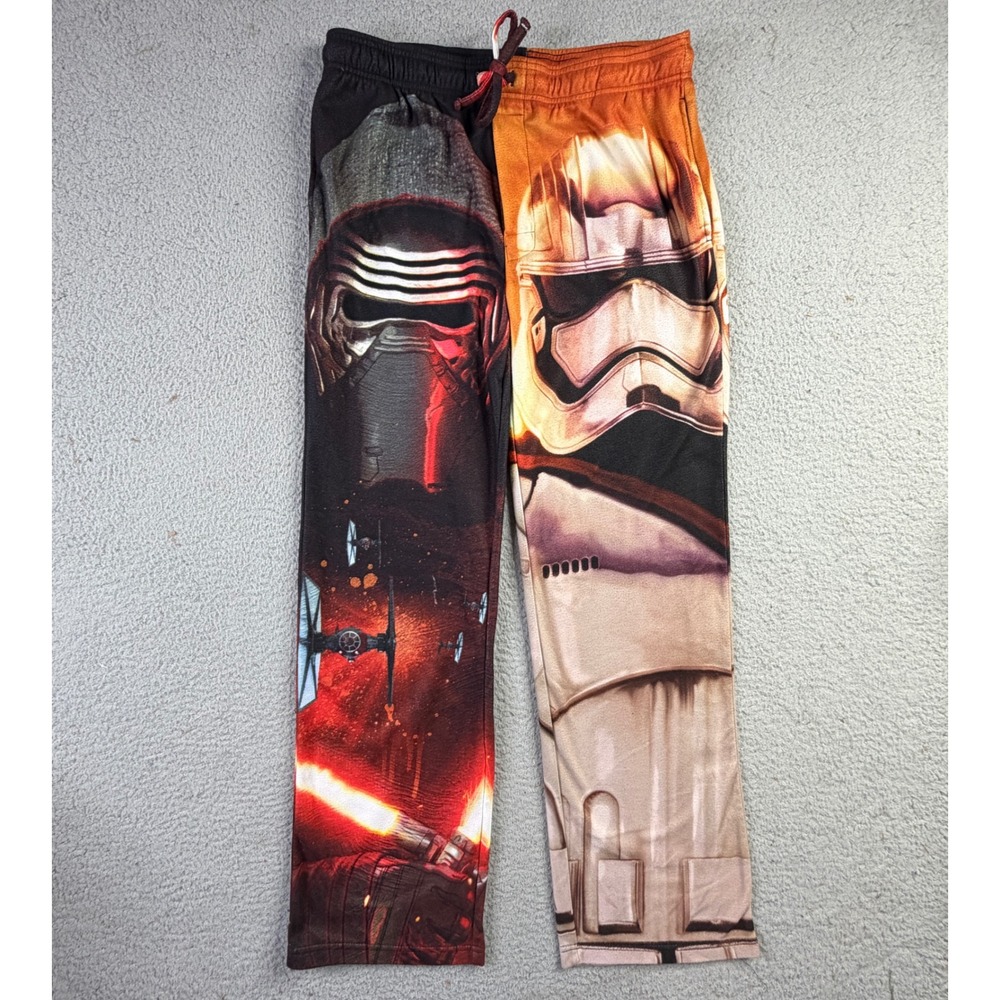 Star Wars Kylo Ren Stormtrooper Fleece Pajama Pants Mens Large